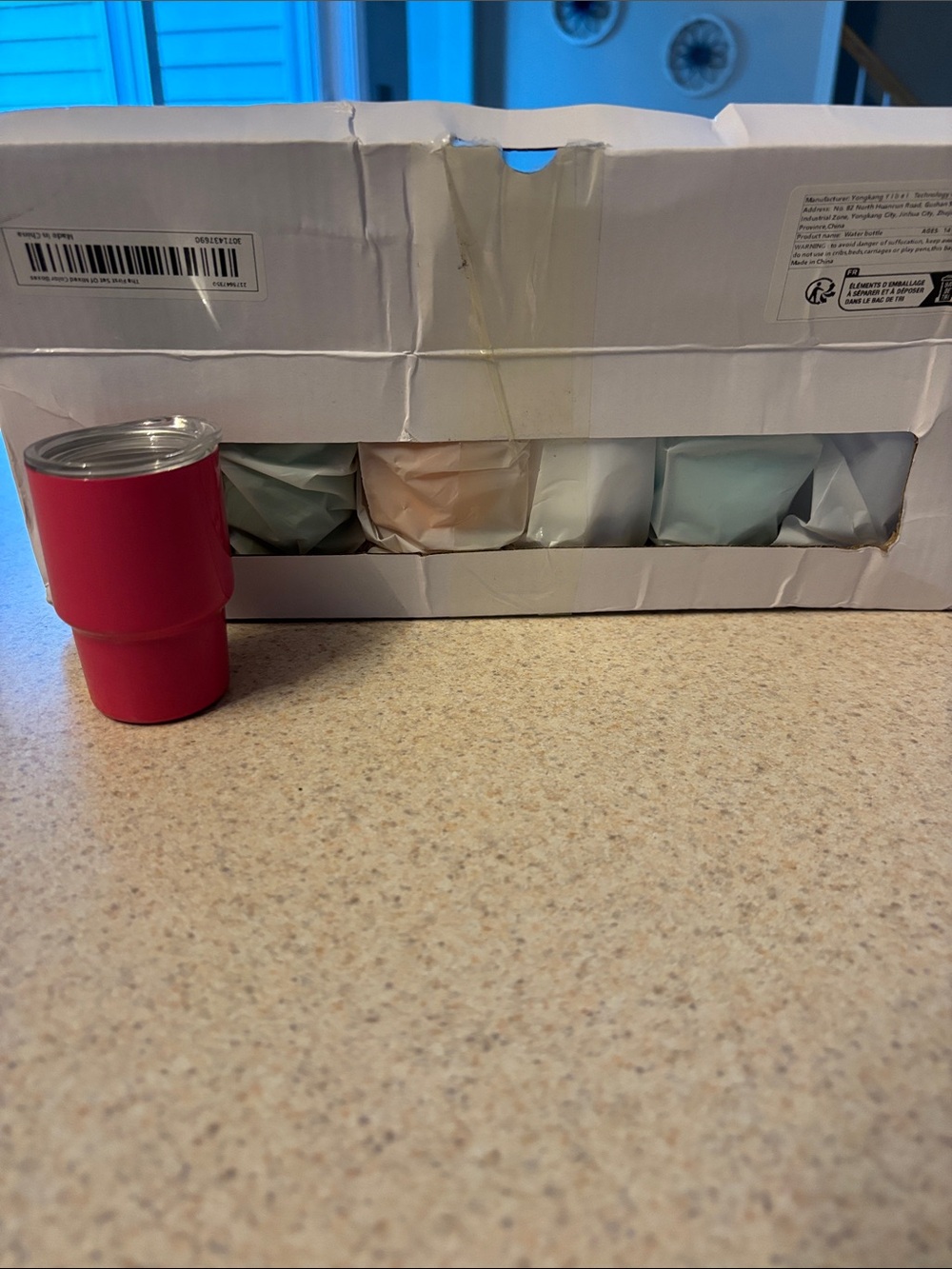 Six Insulated Tumbler - Stainless Steel mini